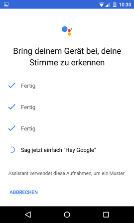 Schritt 6: Google Assistant: Multi-User-Unterstützung