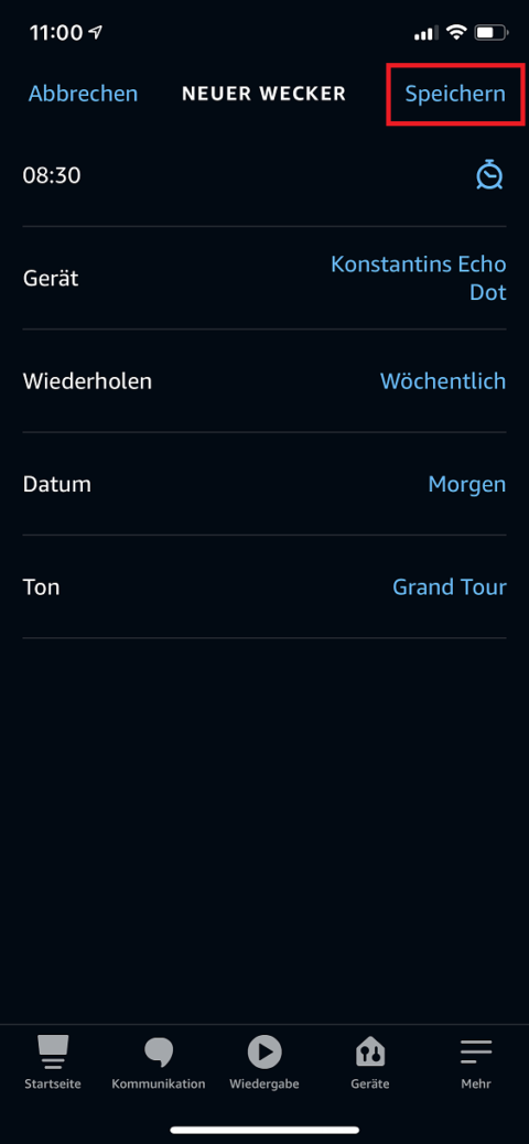 Alexa: Wecker stellen mit Musik/ Radio, ausschalten und ...