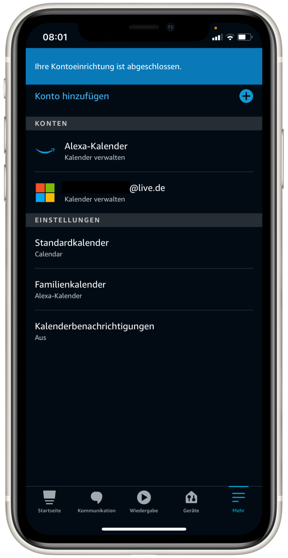 Alexa Kalender mit Microsoft Outlook - Smart & Home