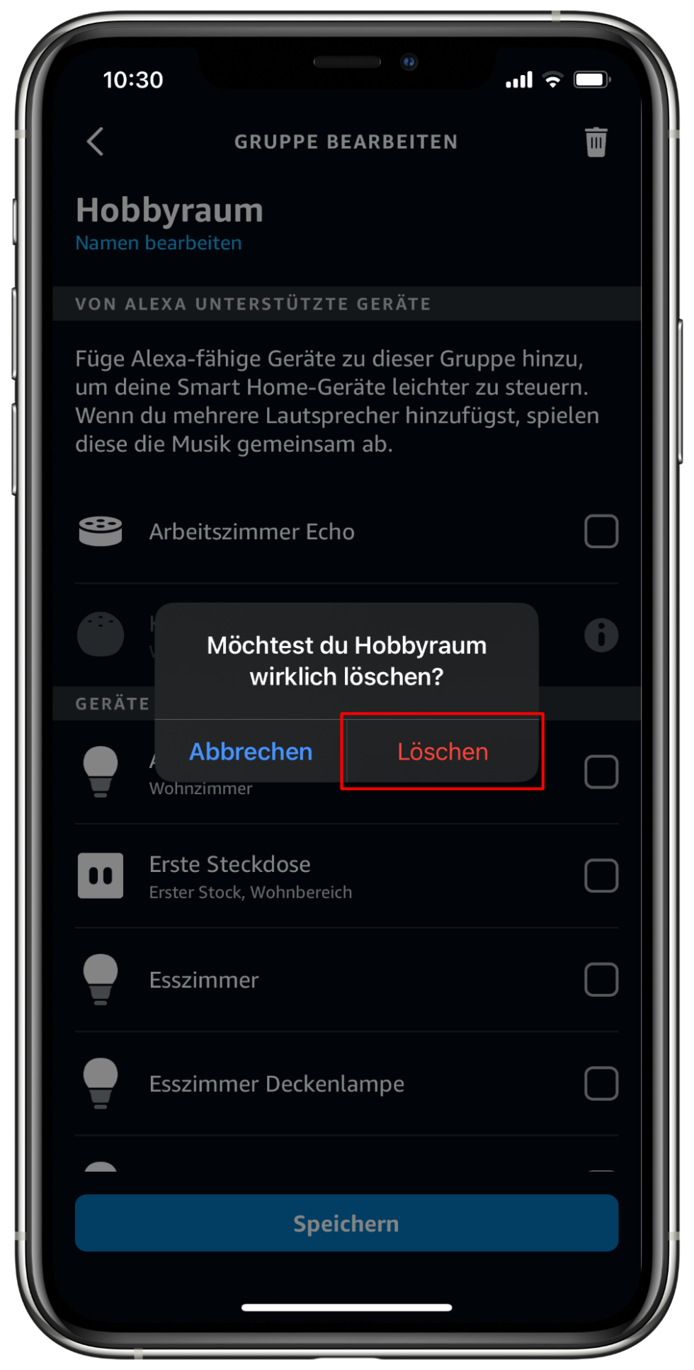 Alexa Gruppen erstellen, löschen und steuern (Smart Home)